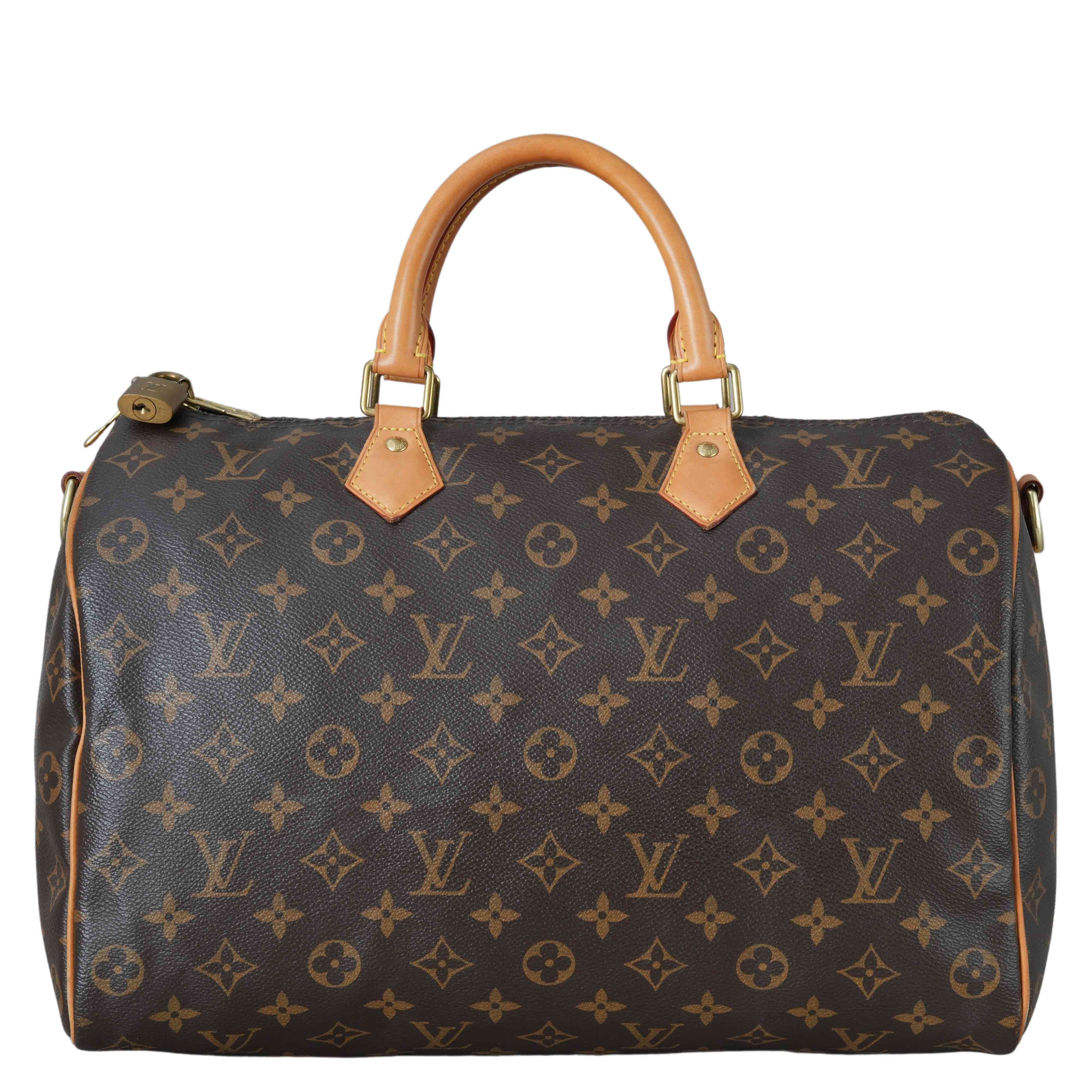 LOUIS VUITTON(USED)루이비통 모노그램 스피디 35 반둘리에